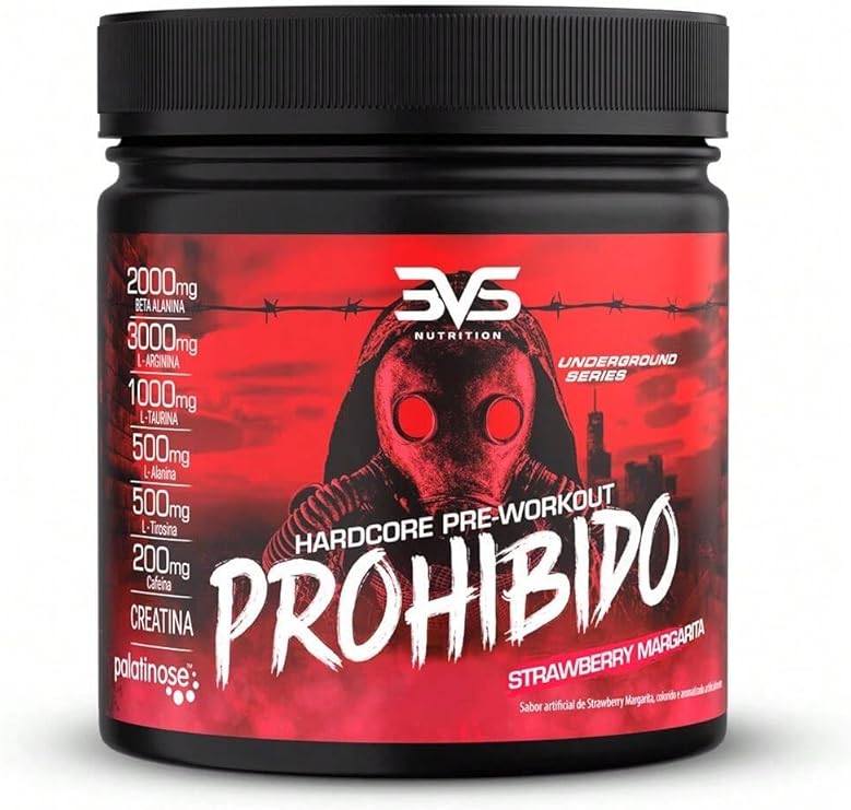 PRÉ - TREINO PROHIBIDO SABORES 3VS - Imagem 3