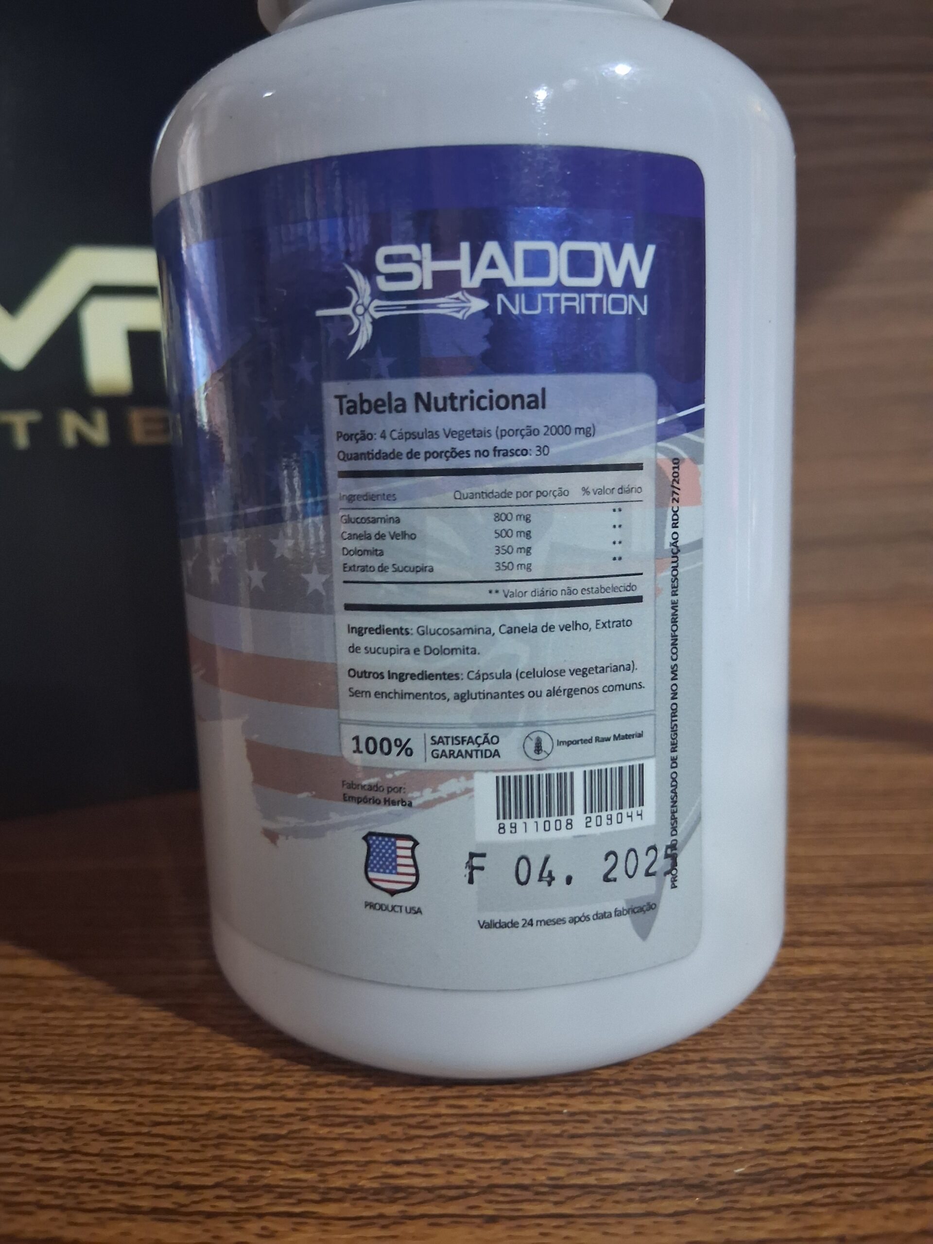 OSTEO FLEX - SHADOW NUTRITION - 120 CAPS - Imagem 2